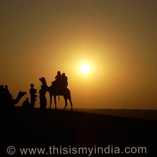 Sun Set,Jaisalmer,This is my India